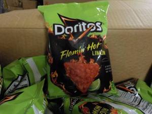 lot 284 image: 3 Cases Doritos Limon Chips past b...