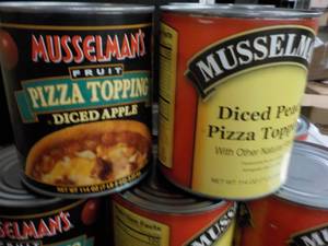 lot 293 image: 2 - 7.2 lb. Cans Musselmans Diced ...