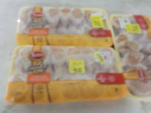 lot 295 image: 3 Frozen Pkgs Tyson Chicken Drumsti...