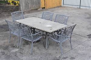 Outside patio set