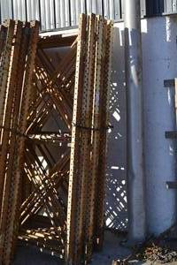 quantity of 13 8 tall x 42 deep uprights