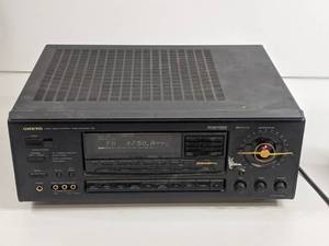 lot 18 image: Vintage Onkyo Audio Video Controller Tuner Amplifier WORKS