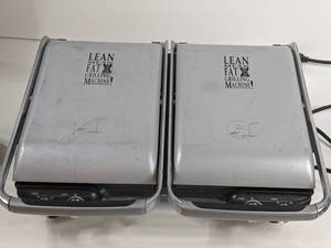 lot 23 image: George Foreman Lean Mean Fat Reducing Grilling Machine