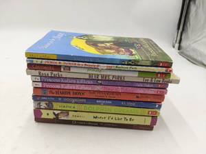 lot 46 image: Children Chapter Book CollectionWaiting For Magic, Junie B. Jones,Frindle,The Hardy Boys, Goosebumps , & More