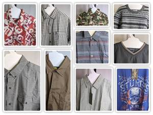 lot 67 image: Boys Shirt Collection (S,L,XXL) L.L Bean Cabelas Wolverine Goldfellow PGA Tour Original Use Sturgis