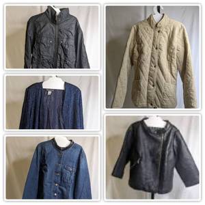 lot 69 image: Womens Jacket Collection (S) Croft & Borrow Venezia Converse One Star Alex Evenings Relativity