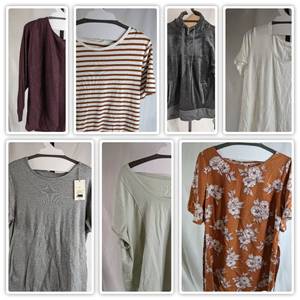 lot 171 image: Women 7 Piece Top Collection (XS,L)