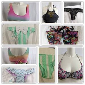 lot 207 image: Beautiful Huge Swim Suit Collection Size (XS) ALL NEW