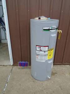 AO Smith 30 galon electric water heater. New with minor dents & scratches. As shown.