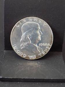 1962d Franklin Half Dollar