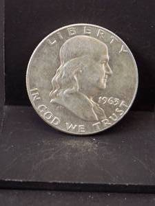 1963d Franklin Half Dollar