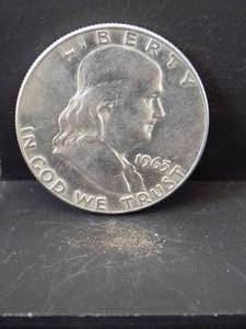 1963d Franklin Half Dollar