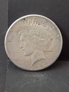 1922s Peace Silver Dollar