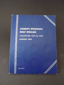 Coin Folder Liberty Half Dollar 1937-1947