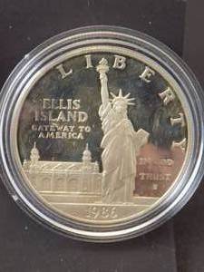 1986s Silver Dollar uncirculated