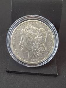 1891o Morgan Silver Dollar