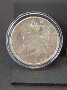 1922d Peace Silver Dollar