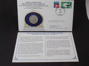 1954S Franklin signed the US Constitution