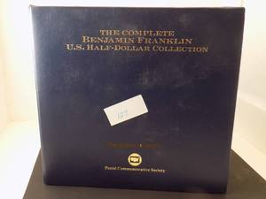 Book Only for The Complete Benjamin Franklin U.S. Half Dollar Collection