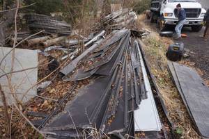 Large Lot Sheet Metal RoofingSiding Single Use Tin