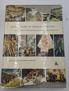 lot 11 image: 4 Rare Vintage Art  Hard Bound Books from 1967-79