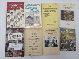 lot 25 image: 8 Rare Vintage Books on Collecting Original Prints, Posters, Magazines,Wallace Nutting Pictures and More