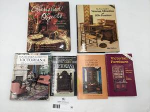 lot 30 image: 6 Rare Vintage Books on Victorian Furniture
