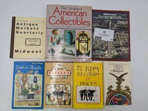 lot 41 image: 7 Rare Vintage Books and Guides For Antique Collectors and Resellers