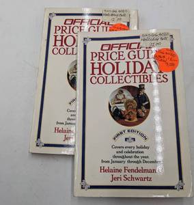 lot 47 image: 4 Rare Vintage Holiday Collectible Books & Limbert Arts & Crafts Furniture Books