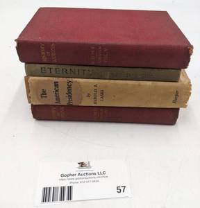 lot 57 image: 4 Vintage & Antique History Books History of Nations Rome Vol V History of Nations Rome Vol IV Eternity World War Thought on Life, Death, Religion and the Theory of Evolution By Ernst Haeckel 1916 The American Presidency