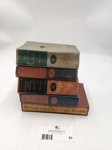 lot 83 image: 6 Rare Vintage & Antique Books- Sir Walter Scott, Tolstoy And More