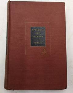 lot 118 image: 6 Rare Vintage and Antique Books-Larousse Gastronomique, Apologia Pro Vita Sua,Growth of The Soil, The Counterfeiters, The Theory of The Leisure Class, Veblen The Late George Apley