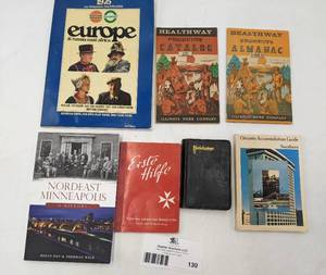 lot 130 image: 11 Rare Vintage & Antique Books and Catalogues and Instructional Booklets