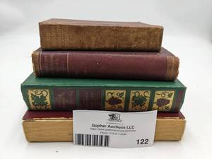 lot 122 image: 4 Rare Vintage and Antique Books