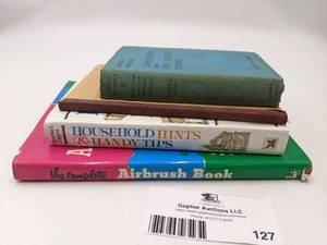 lot 127 image: 4 Rare Vintage and Antique Book