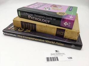 lot 129 image: 3 Rare Vintage and Antique Books