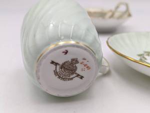 lot TF-19 image: 4 Piece Vintage Hand Painted China Collection