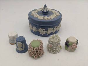 lot TF-13 image: 7 Piece Wedgwood Collection-