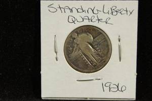 1926-P Standing Liberty Silver Quarter Coin