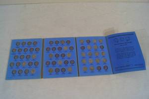 Whitman Folder with Buffalo Nickel Coins