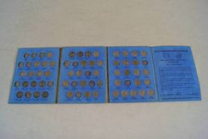 Whitman Folder with Jefferson Nickel Coins