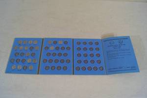 Whitman Folder with Jefferson Nickel Coins