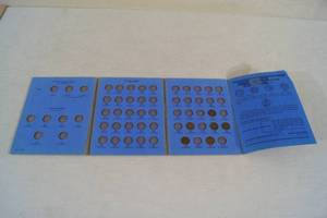Whitman Folder with Indian Head Penny Coins