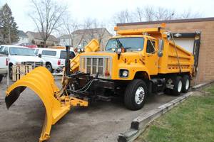 2002 International F-2654 SBA 80 Inch Wide Steel Cab 86 ABC 2-door Dump Plow Truck