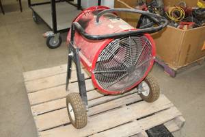 lot 6 image: Chromalox 3-Phase Precision Heat and Control Shop Fan DRA-10-23