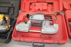 lot 101 image: Milwaukee Heavy Duty Band Saw, Plastic Case