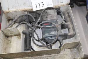 lot 113 image: Bosch Hammerdrill 11222EVS, Plastic Case