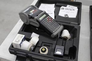 lot 146 image: Brady Thermal Label System TLS2200 Charger, Case, Label Accessories