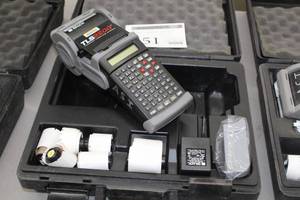 lot 151 image: Brady Thermal Label System TLS2200 Battery, Charger, Case, Label Accessories