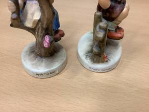lot 26 image: Hummel Figurines Appletree Girl & Wayside Harmony